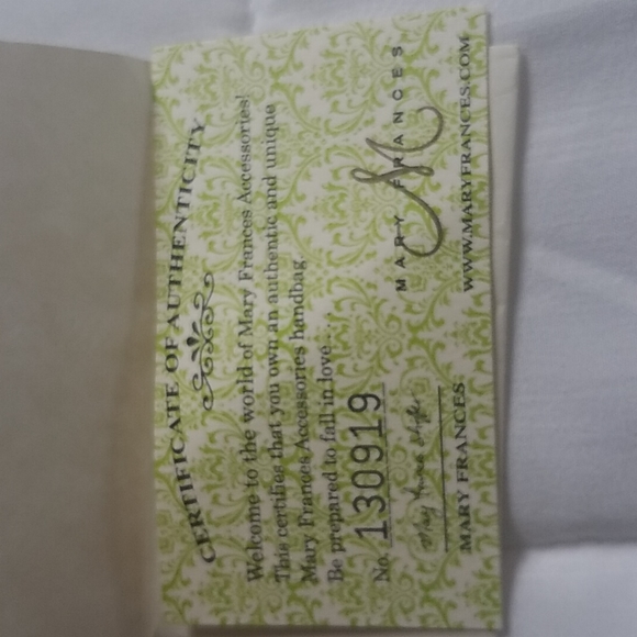 Collectable mary Frances handbag.(new). - Picture 3 of 5